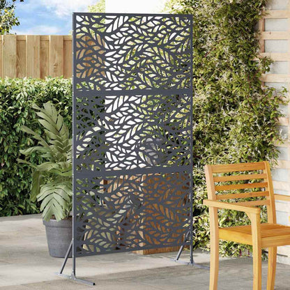 Schermo per Privacy Antracite 100 x 50 x 180 cm Acciaio