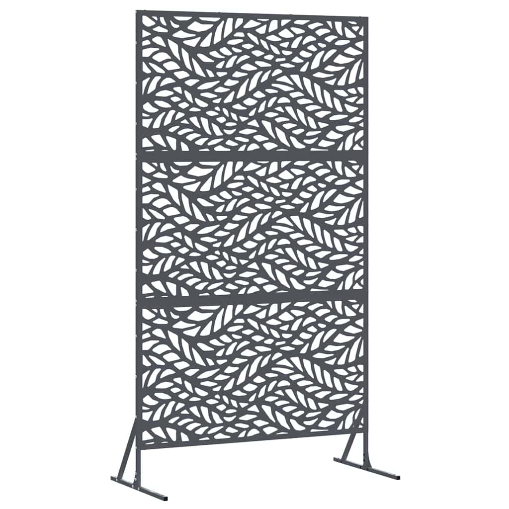 Schermo per Privacy Antracite 100 x 50 x 180 cm Acciaio