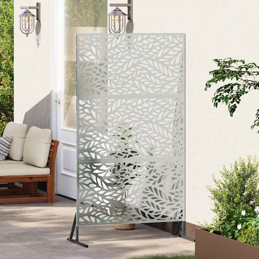 Schermo per Privacy Grigio 100 x 50 x 180 cm Acciaio