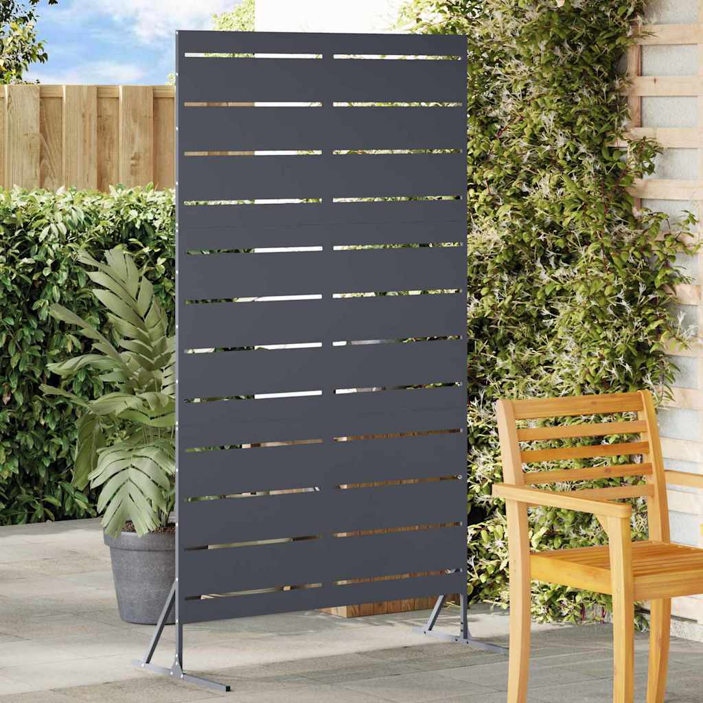 Schermo per Privacy Antracite 100 x 50 x 180 cm Acciaio