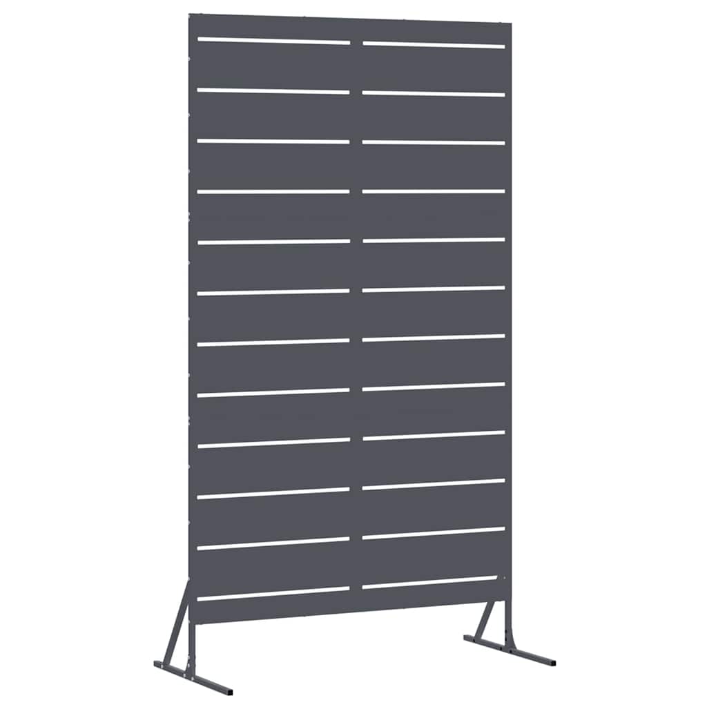 Schermo per Privacy Antracite 100 x 50 x 180 cm Acciaio