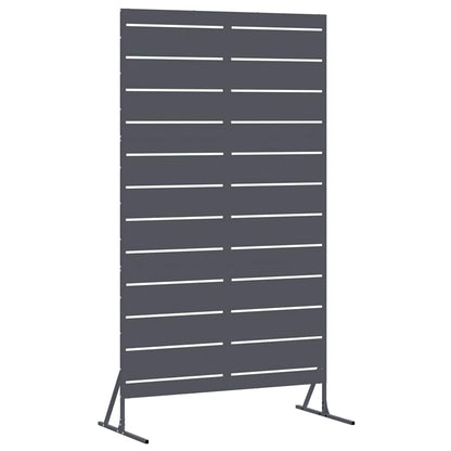 Schermo per Privacy Antracite 100 x 50 x 180 cm Acciaio