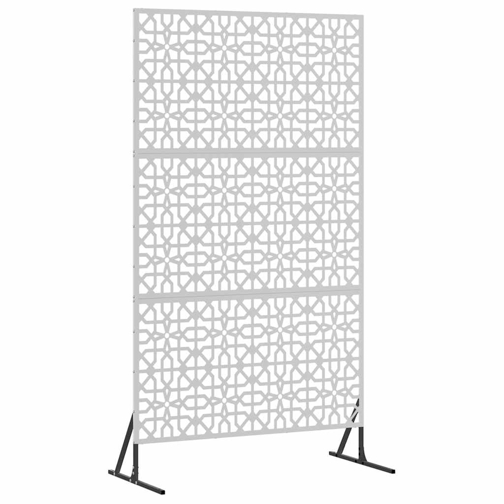 Schermo per Privacy Grigio 100 x 50 x 180 cm Acciaio