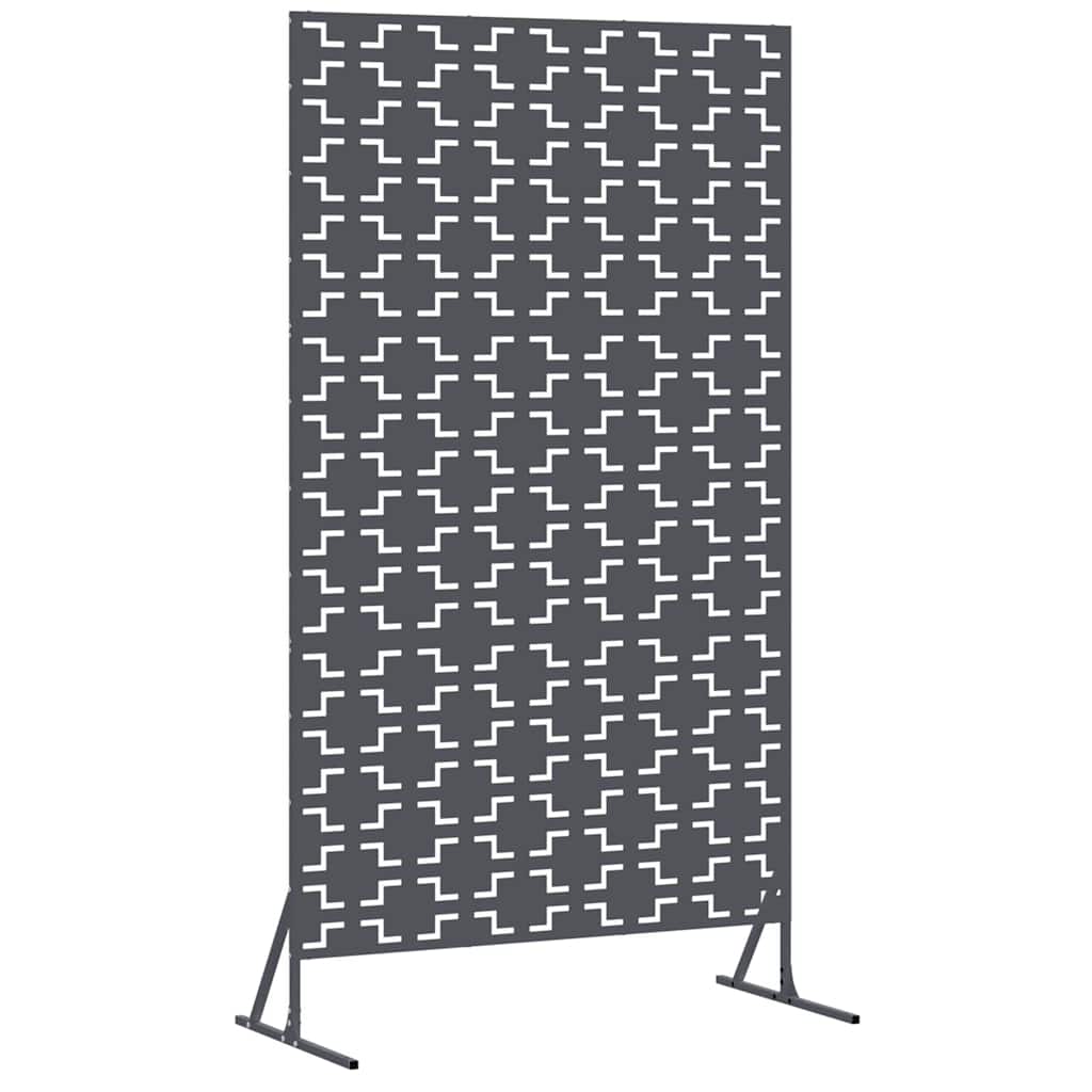 Schermo per Privacy Antracite 100 x 50 x 180 cm Acciaio
