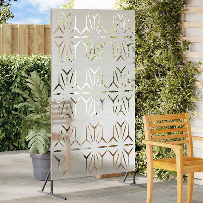 Schermo per Privacy Grigio 100 x 50 x 180 cm Acciaio