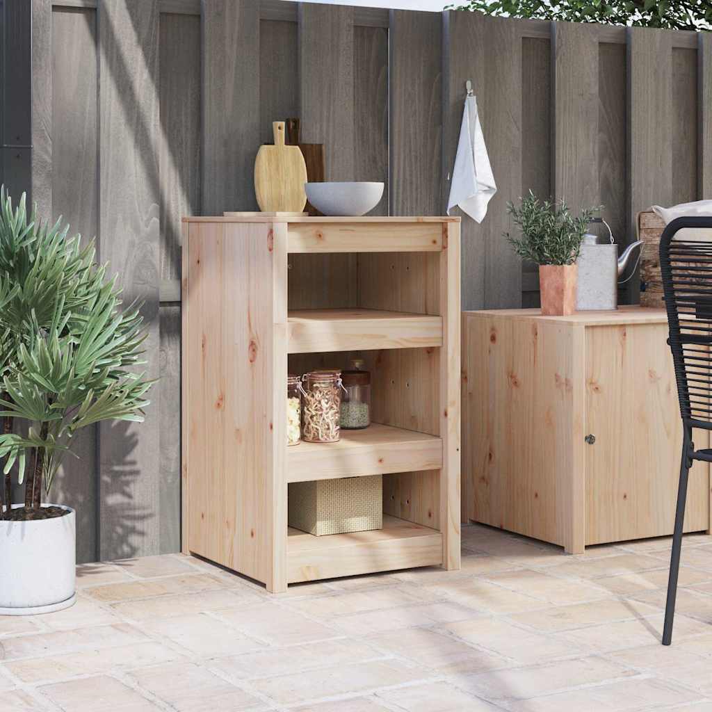 Mobile da cucina Rovere Marrone 55 x 55 x 92 cm Pino massello