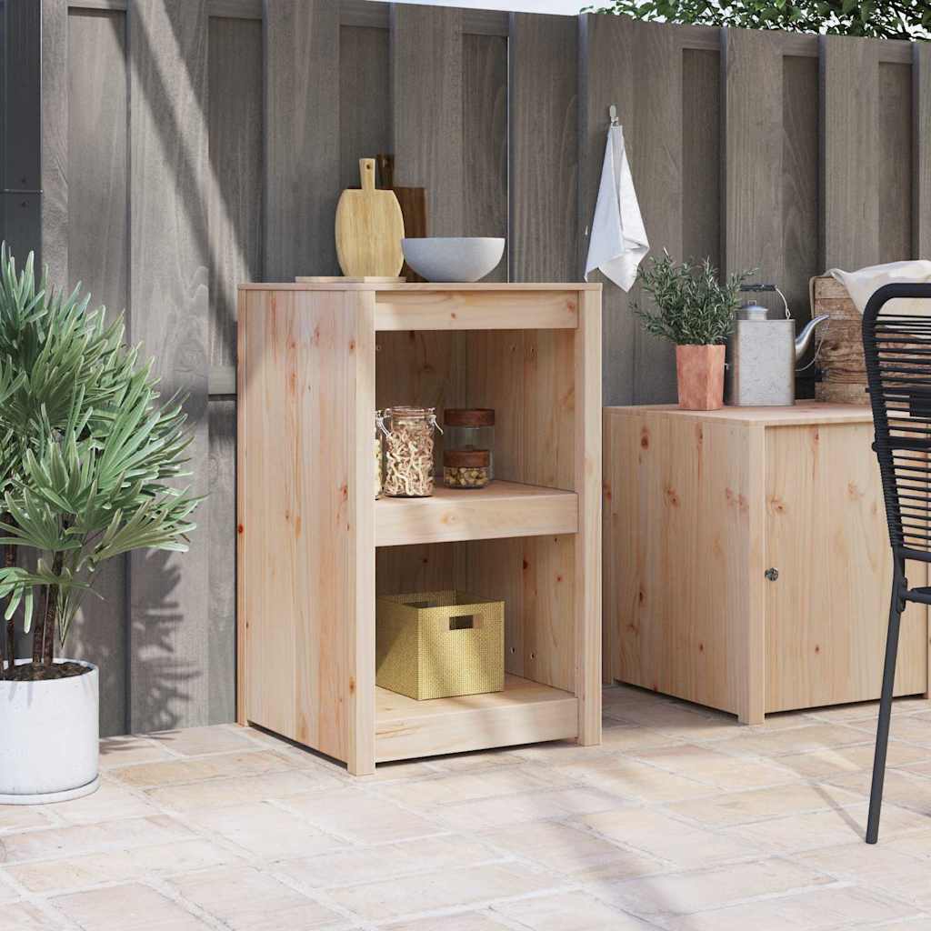 Mobile da cucina Rovere Marrone 55 x 55 x 92 cm Pino massello