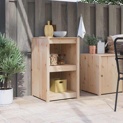 Mobile da cucina Rovere Marrone 55 x 55 x 92 cm Pino massello