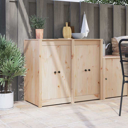 Porta da cucina 2 pcs Crema 50 x 9 x 82 cm