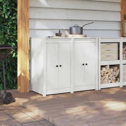 Porta da cucina 2 pcs Bianco 50 x 9 x 82 cm