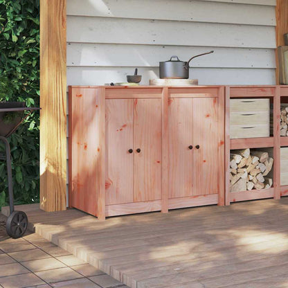 Porta da cucina 2 pcs Marrone 50 x 9 x 82 cm