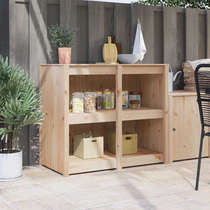 Mobile da cucina Rovere Marrone 106 x 55 x 92 cm Pino massello