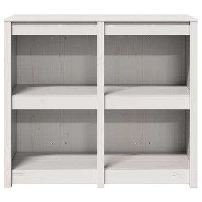 Mobile da cucina Bianco caldo 106 x 55 x 92 cm Pino massello