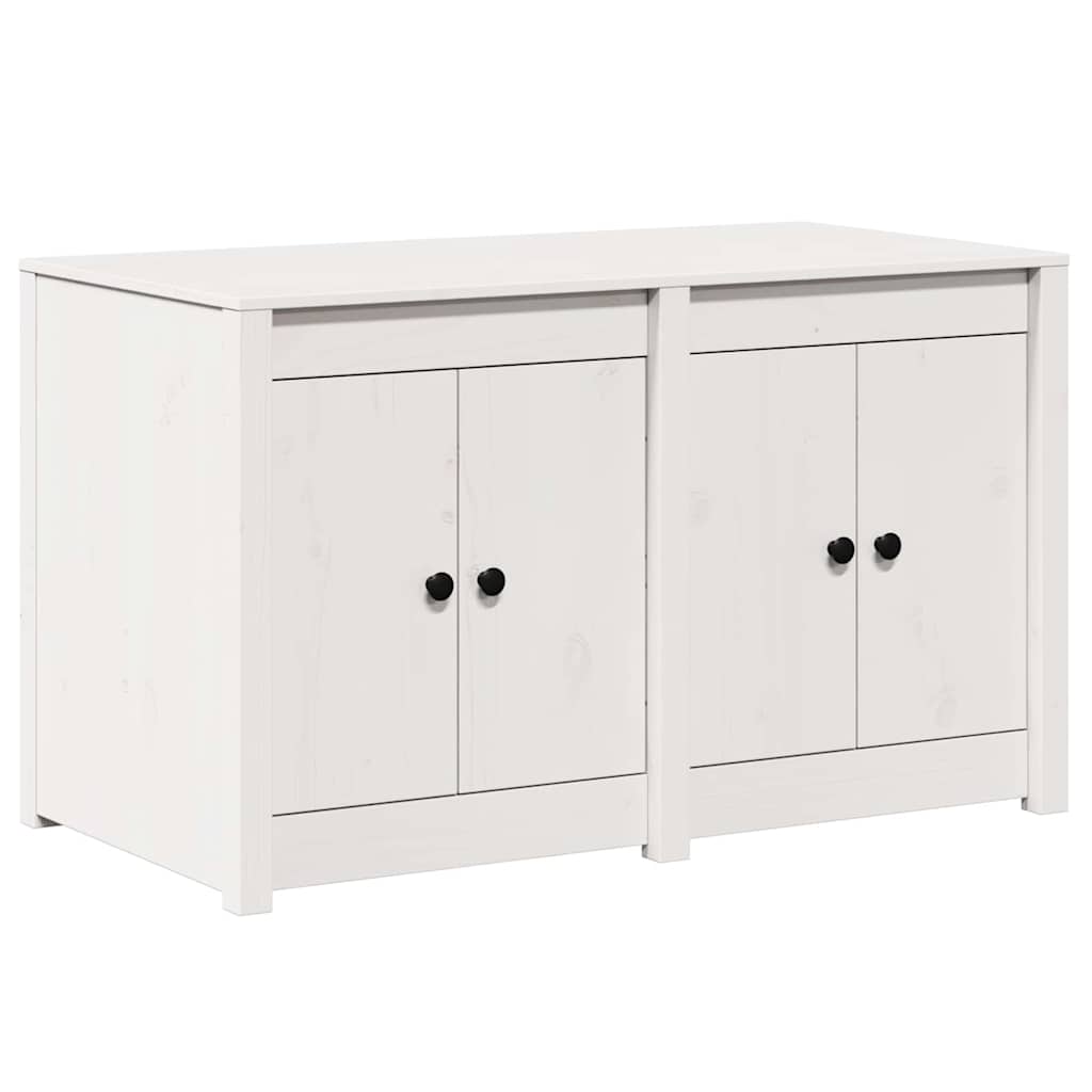 Mobile da cucina Bianco 106 x 55 x 64 cm Legno massello di pino