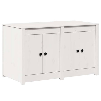 Mobile da cucina Bianco 106 x 55 x 64 cm Legno massello di pino