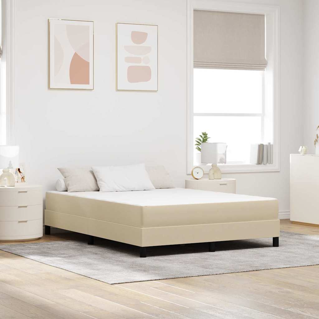Materasso da Letto con materasso Salvia 140 x 190 cm Tessuto