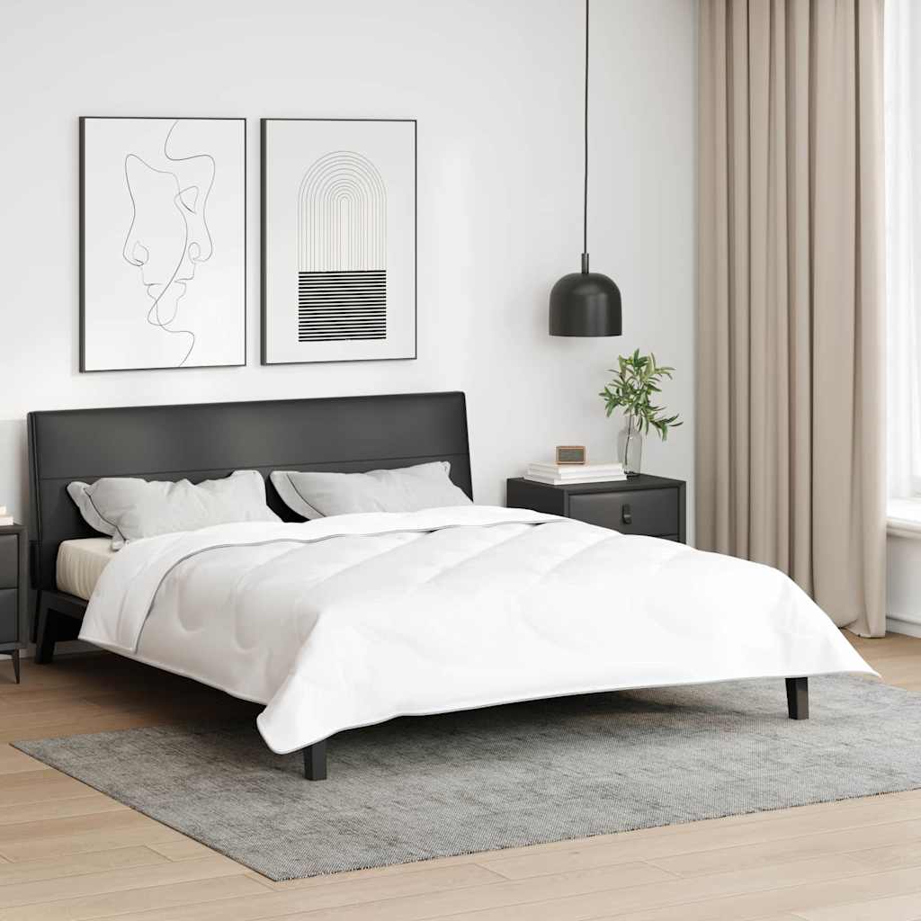 Duvet 2-in-1 Bianco 200 x 200 cm Poliestere