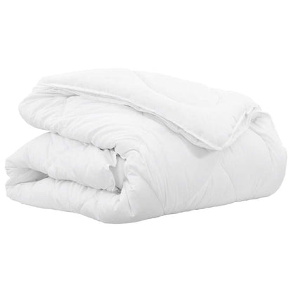 Duvet 2-in-1 Bianco 200 x 200 cm Poliestere