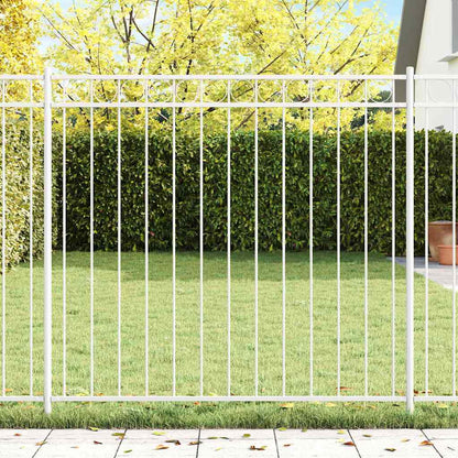 Elemento Recinzione Assen Bianco 170 x 120 cm Acciaio
