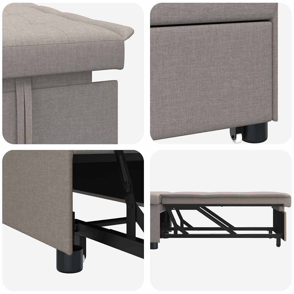 Divano Letto Estraibile Talpa 194 x 50 x 82 cm Tessuto