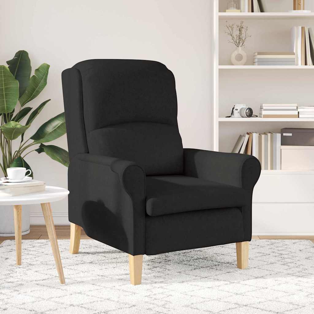 poltrona Nero 76 x 94 x 102 cm Tessuto