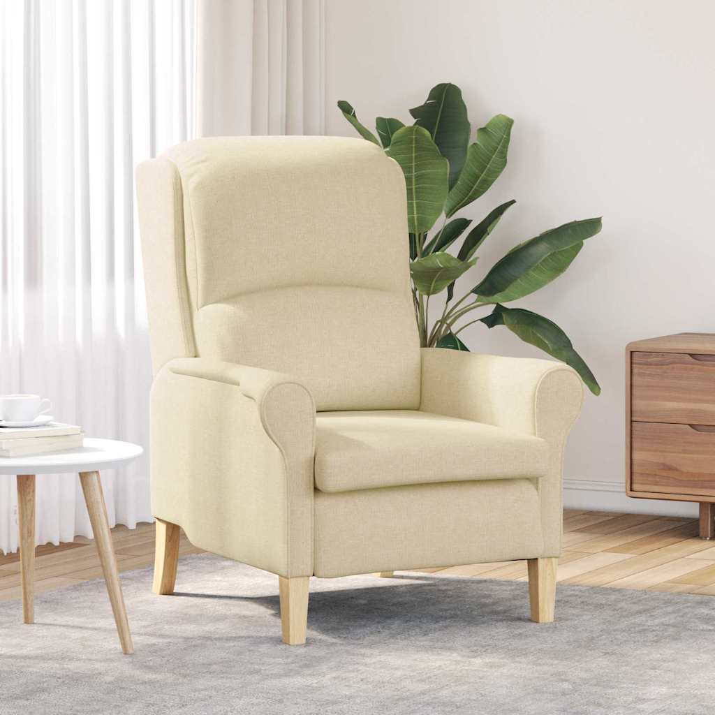 poltrona Crema 76 x 94 x 102 cm Tessuto