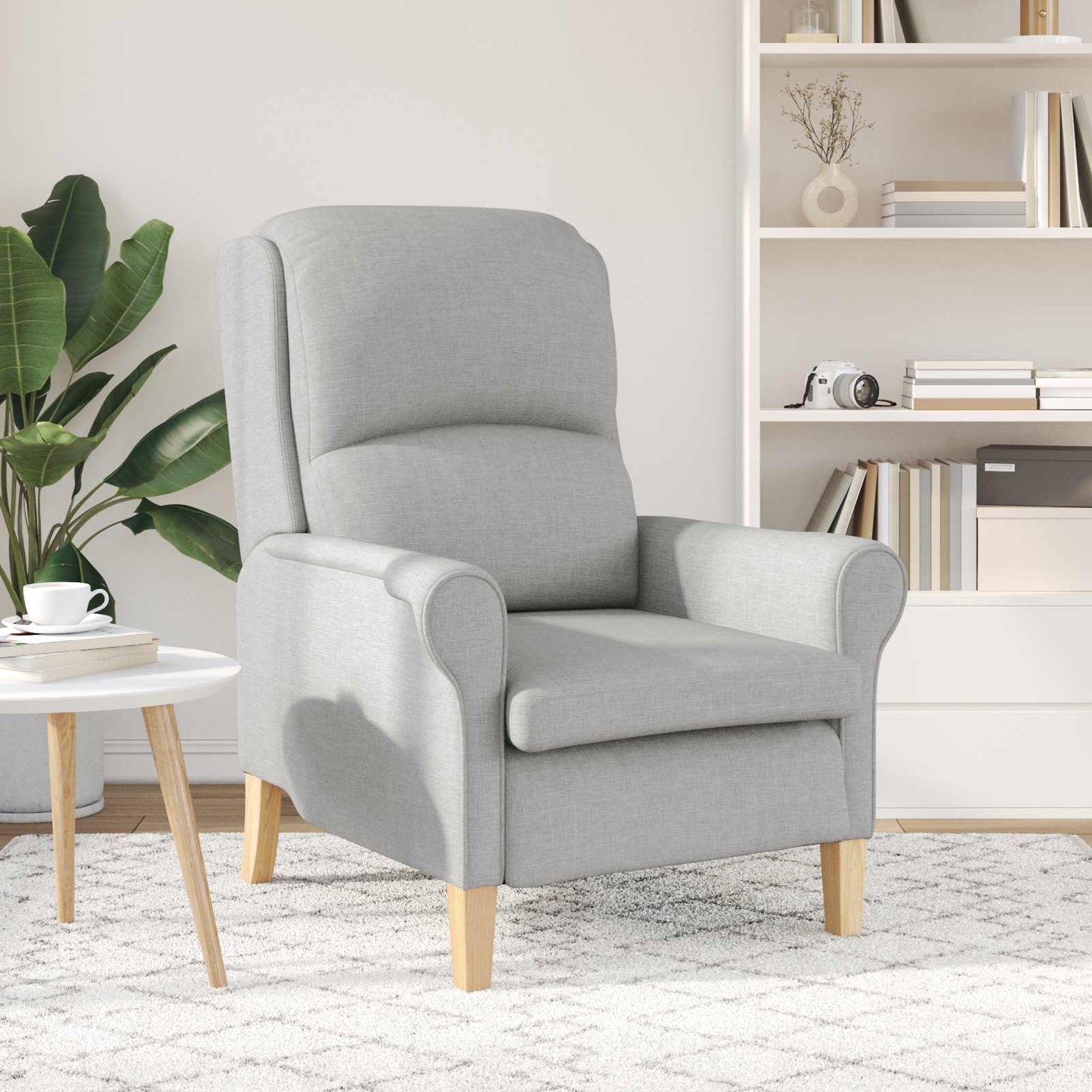 poltrona Grigio nuvola 76 x 94 x 102 cm Tessuto