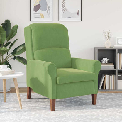 poltrona Verde chiaro 76 x 94 x 102 cm Velluto