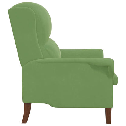 poltrona Verde chiaro 76 x 94 x 102 cm Velluto
