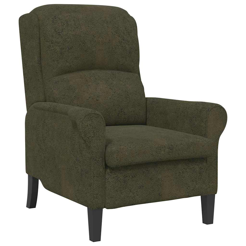 poltrona Verde militare 76 x 94 x 102 cm Pelle Sintetica