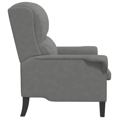 poltrona Grigio scuro 76 x 94 x 102 cm Microfibra