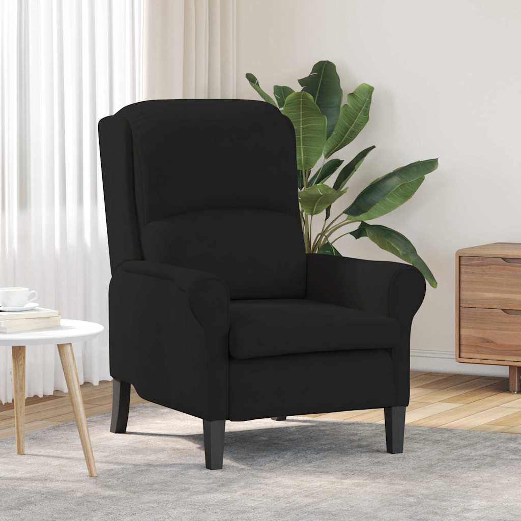 poltrona Nero 76 x 94 x 102 cm Microfibra