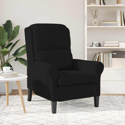 poltrona Nero 76 x 94 x 102 cm Microfibra
