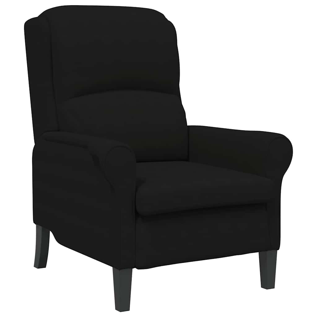 poltrona Nero 76 x 94 x 102 cm Microfibra
