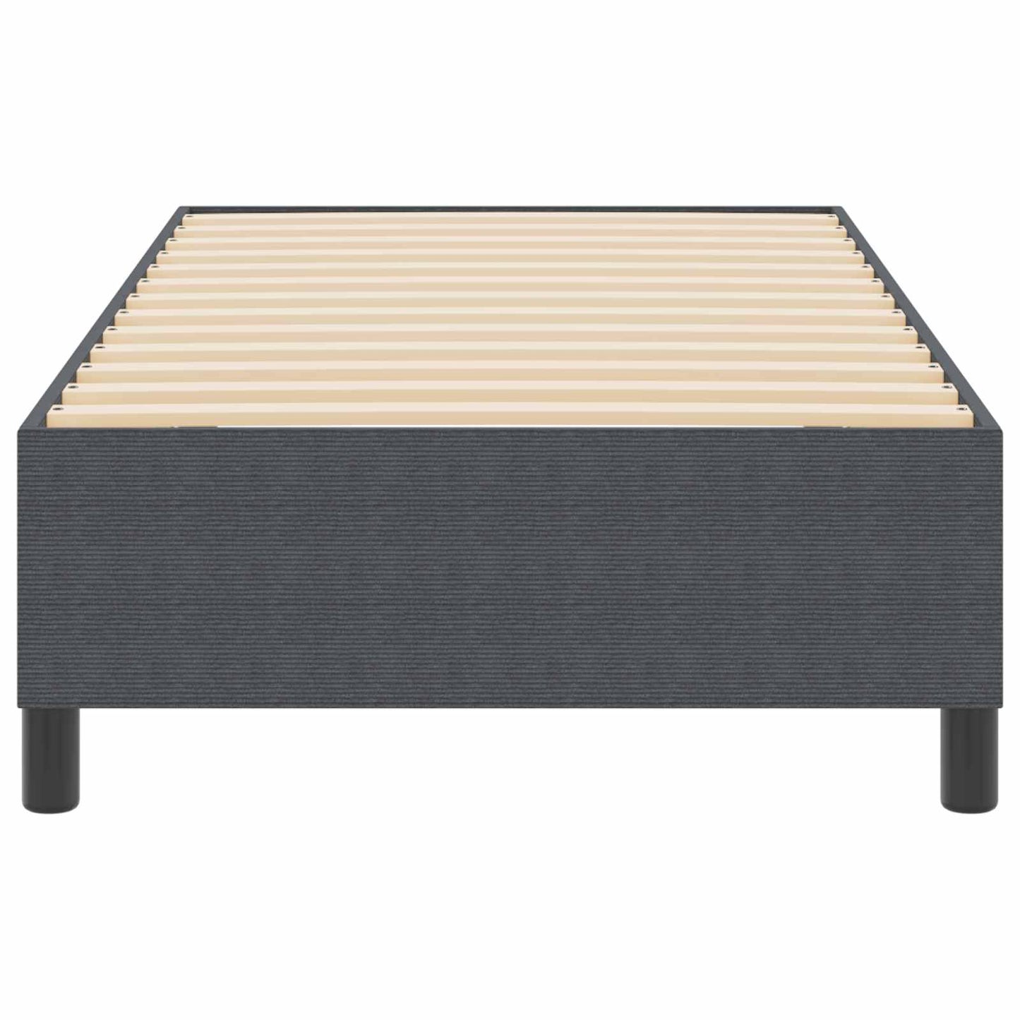 Struttura letto piattaforma Grigio scuro 80 x 200 cm