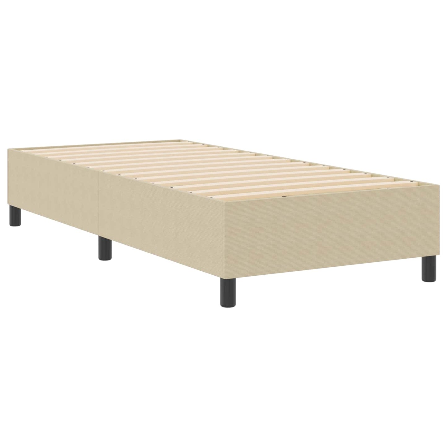 Struttura letto piattaforma Grigio Verde 80 x 200 cm