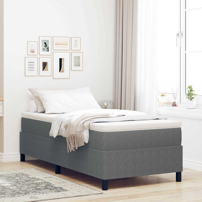 Struttura letto piattaforma Grigio chiaro 90 x 190 cm