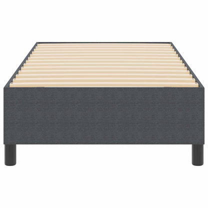 Struttura letto piattaforma Grigio scuro 90 x 190 cm