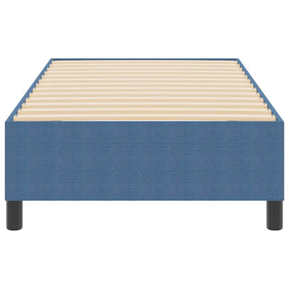 Struttura letto piattaforma Blu 90 x 190 cm Tessuto in Cords