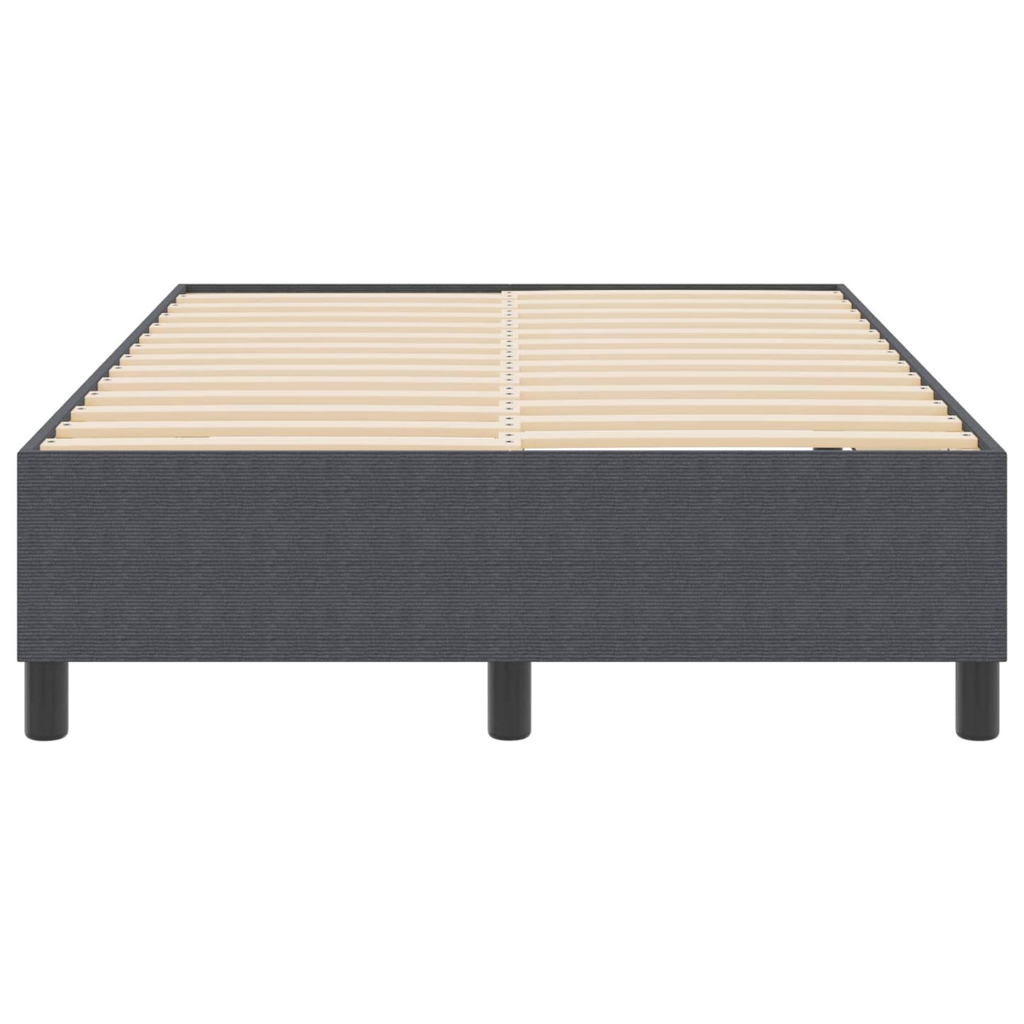Struttura letto piattaforma Grigio scuro 120 x 190 cm