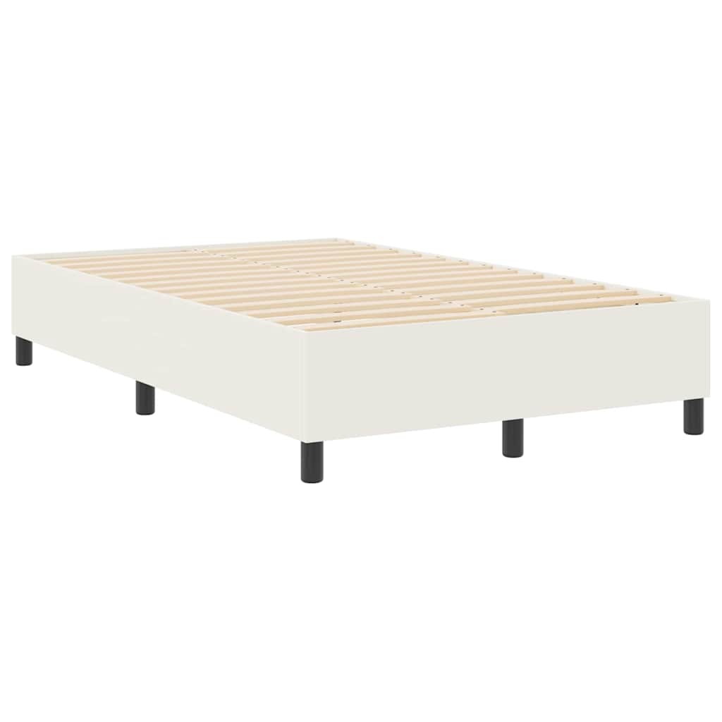 Struttura letto piattaforma Crema 120 x 200 cm Tessuto in Cords