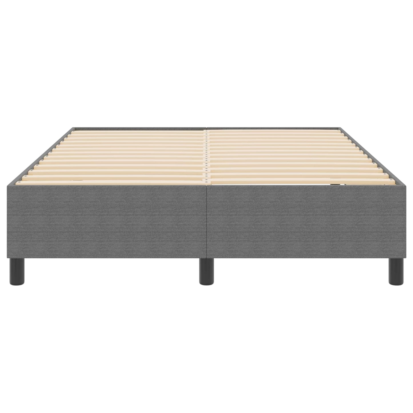 Struttura letto piattaforma Grigio chiaro 140 x 190 cm