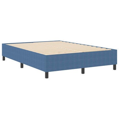 Struttura letto piattaforma Blu 160 x 200 cm Tessuto in Cords