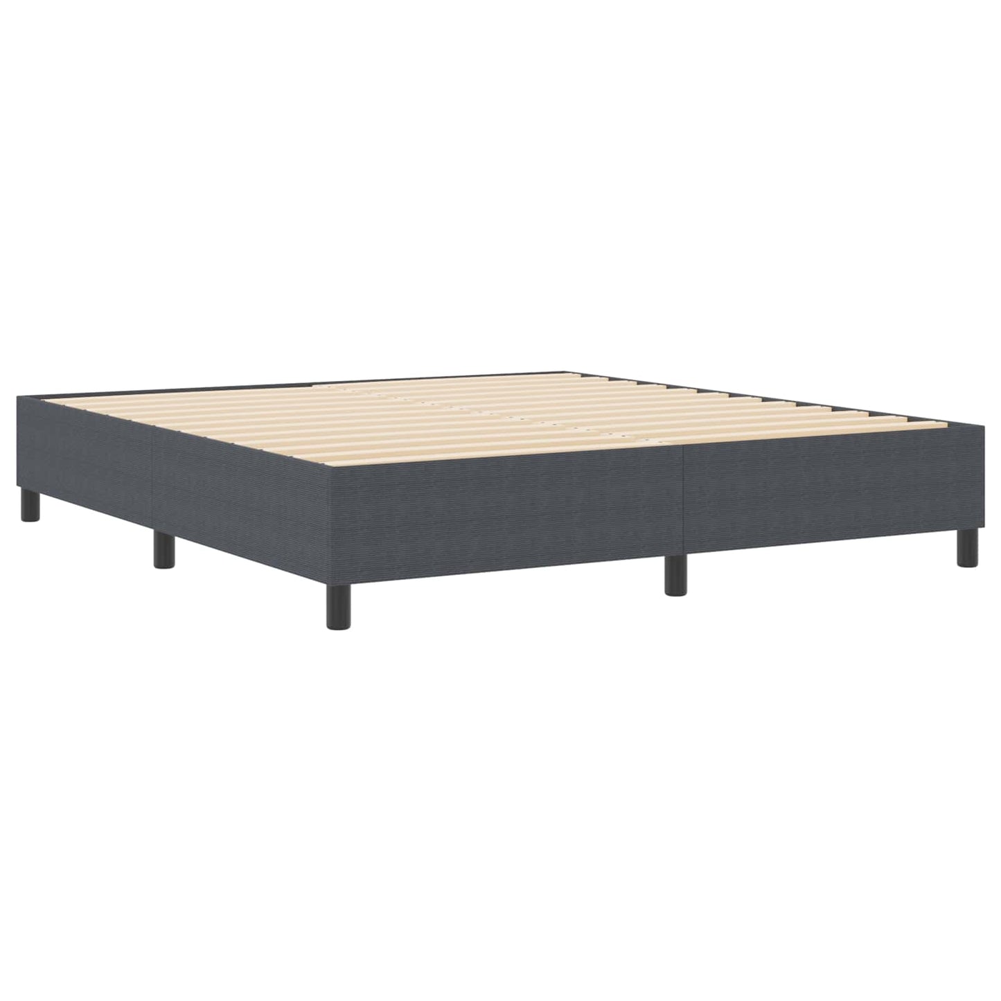 Struttura letto piattaforma Grigio scuro 180 x 200 cm