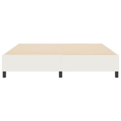 Struttura letto piattaforma Crema 180 x 200 cm Tessuto in Cords