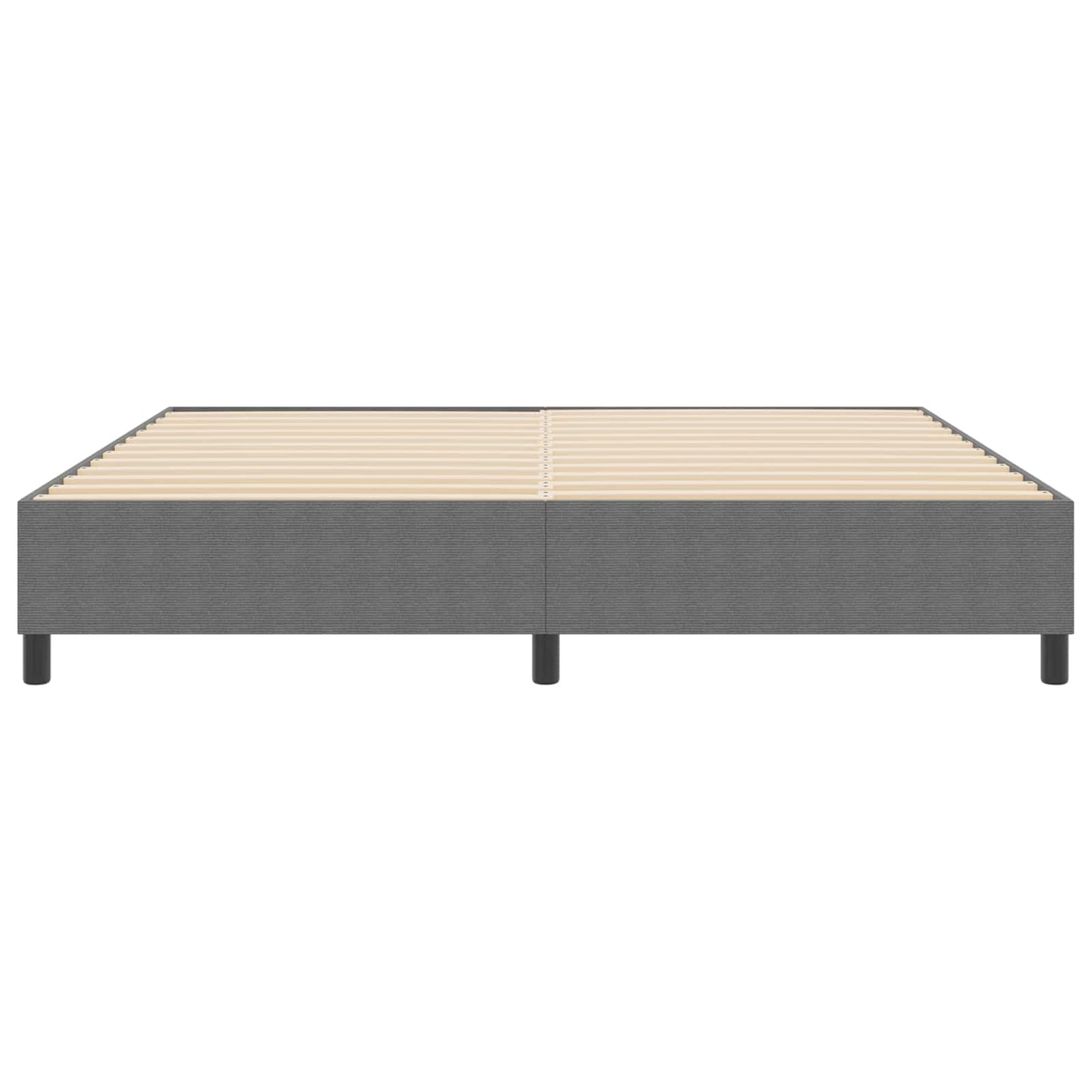 Struttura letto piattaforma Grigio chiaro 200 x 200 cm