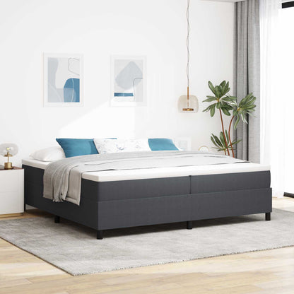 Struttura letto piattaforma Grigio scuro 200 x 200 cm