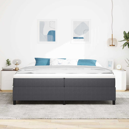 Struttura letto piattaforma Grigio scuro 200 x 200 cm