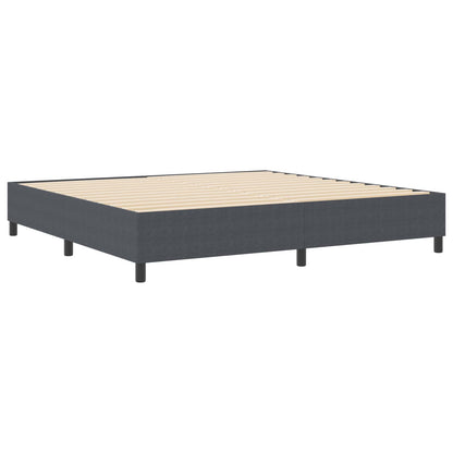 Struttura letto piattaforma Grigio scuro 200 x 200 cm