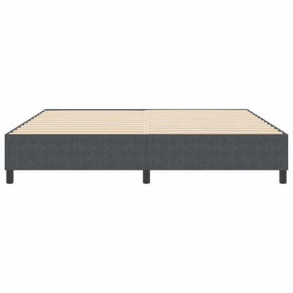 Struttura letto piattaforma Grigio scuro 200 x 200 cm